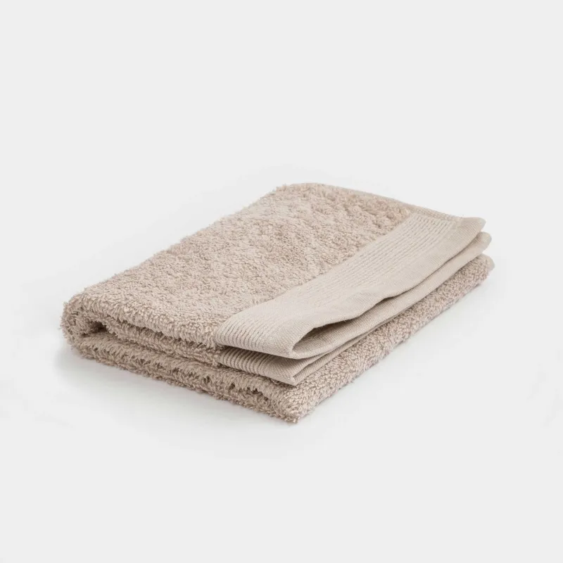 Towel, 40x60 cm, cotton, beige, Vari cotton