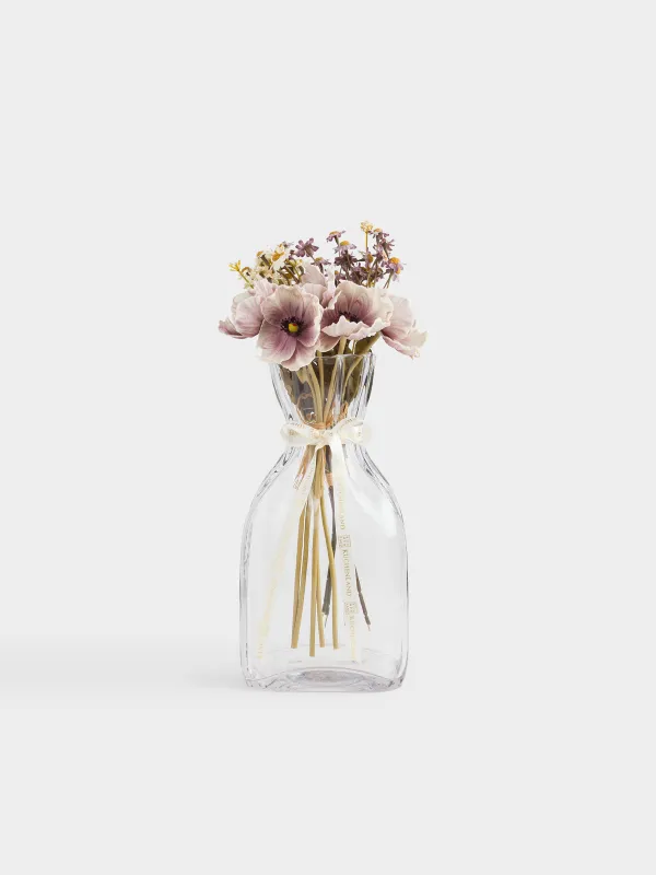 Flower vase, 29 cm, Glass, Crumpled effect, Crumple, image-3