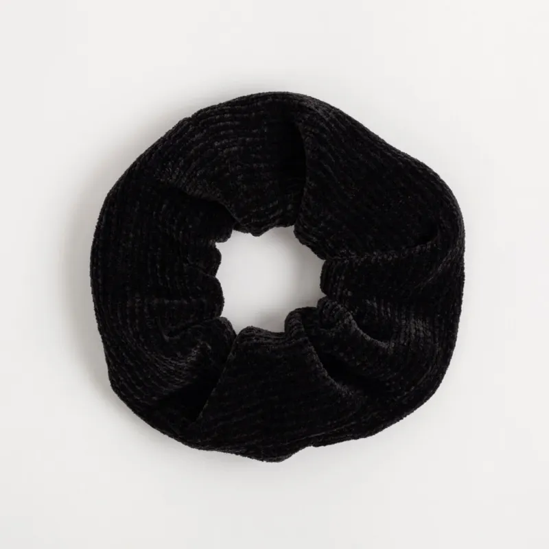 Hair bands, 4 cm, velvet, black, Hair velvet