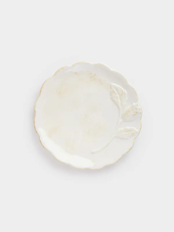 Tea pair, 1 person, 2 items, 350 ml, ceramic, milky beige, Flower, Bloome, image-5