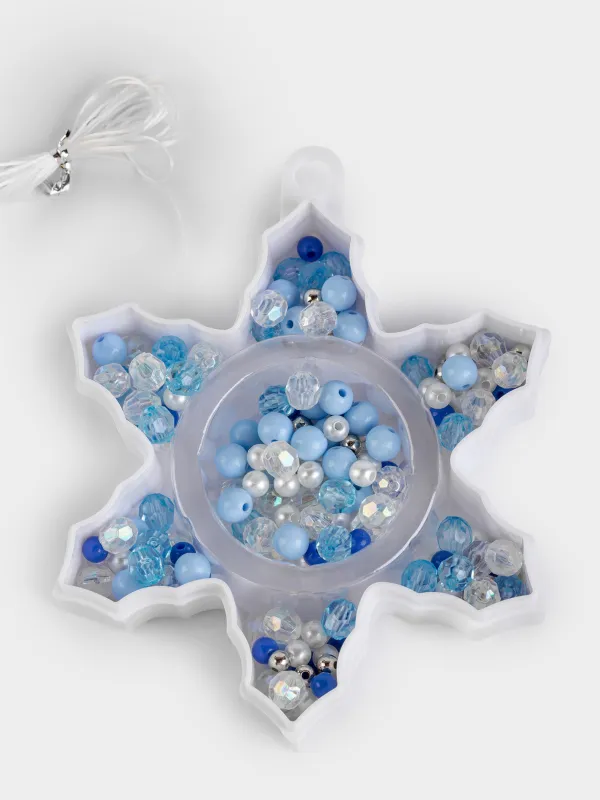 Creative armlet set, 12 cm, jewelry making, plastic, Snowflake, Creative armlet, image-1