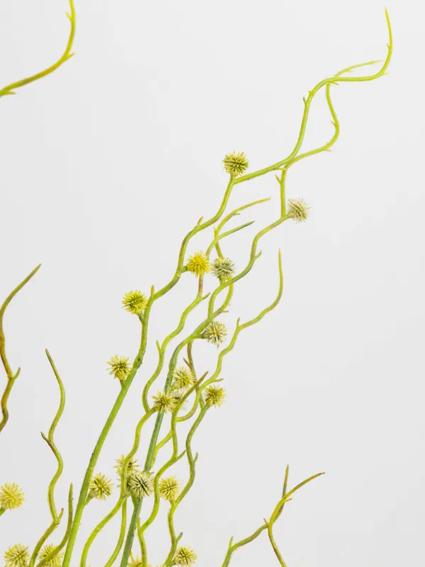 Decorative branch, 1 m, plastic / metal, Thorns, Meadow, image-3