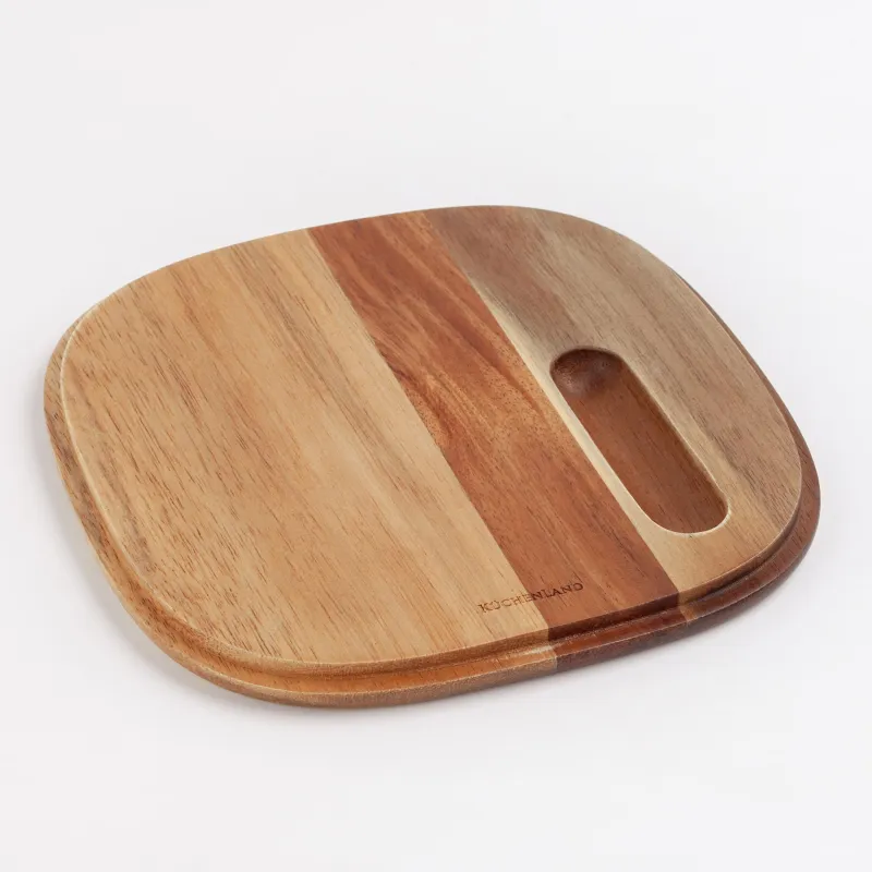 Cheese set, 2 pcs, dish board / dome, steel / wood / plastic, Noble tree, image-6