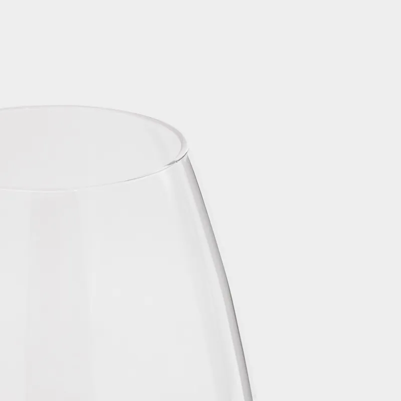 Drinking glass, 500 ml, 2 pcs, glass, Angel tear, image-2