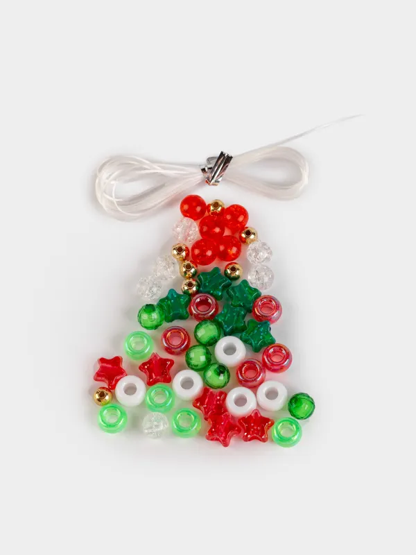 Creative kit, 12 cm, jewelry making, plastic, Christmas tree, Creative armlet, image-3