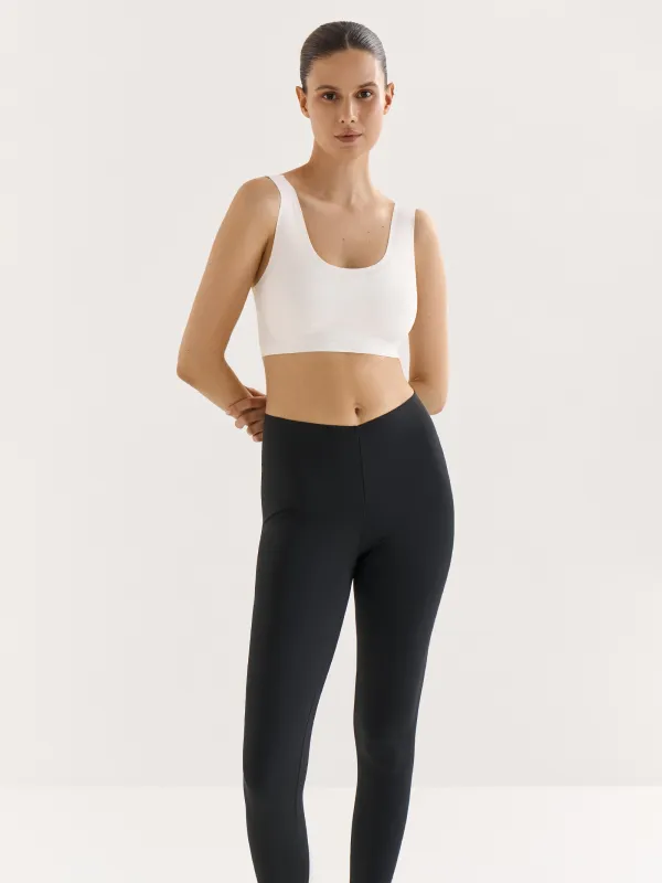 Bra-top, size L, nylon/spandex, milky, Kimberly, image-1