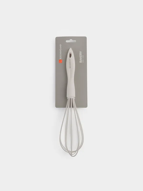 Whisk, 26 cm, silicone / plastic, beige, Benefit, image-5