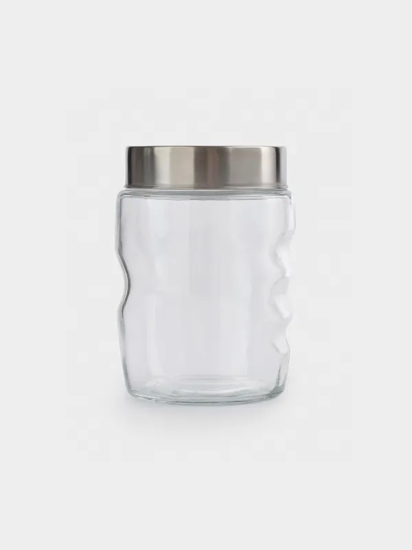 Food jar, 600 ml, glass/plastic, Comfort, image-1