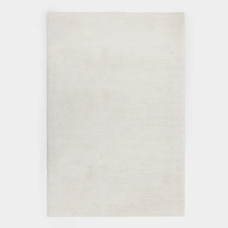 Rug, 200x300 cm, polyester, ecru, Softness