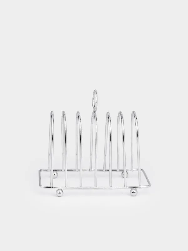 Toast stand, 14x12 cm, 6 units, steel, Classic, image-0