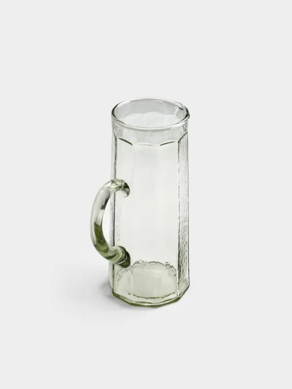 Jug, 1.2 l, glass, green, Budrio, image-1