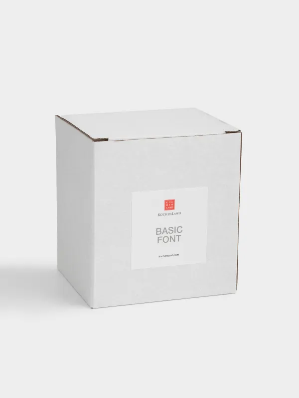 Cotton swabs container, 9x10 cm, with lid, plastic, Basic font, image-3