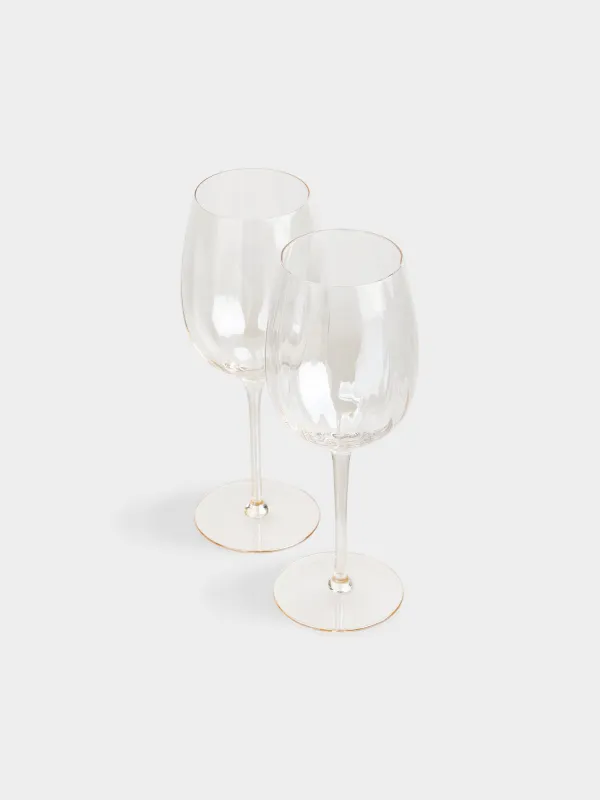 Drinking glass, 470 ml, 2 pcs, glass, beige, Filo R color, image-1