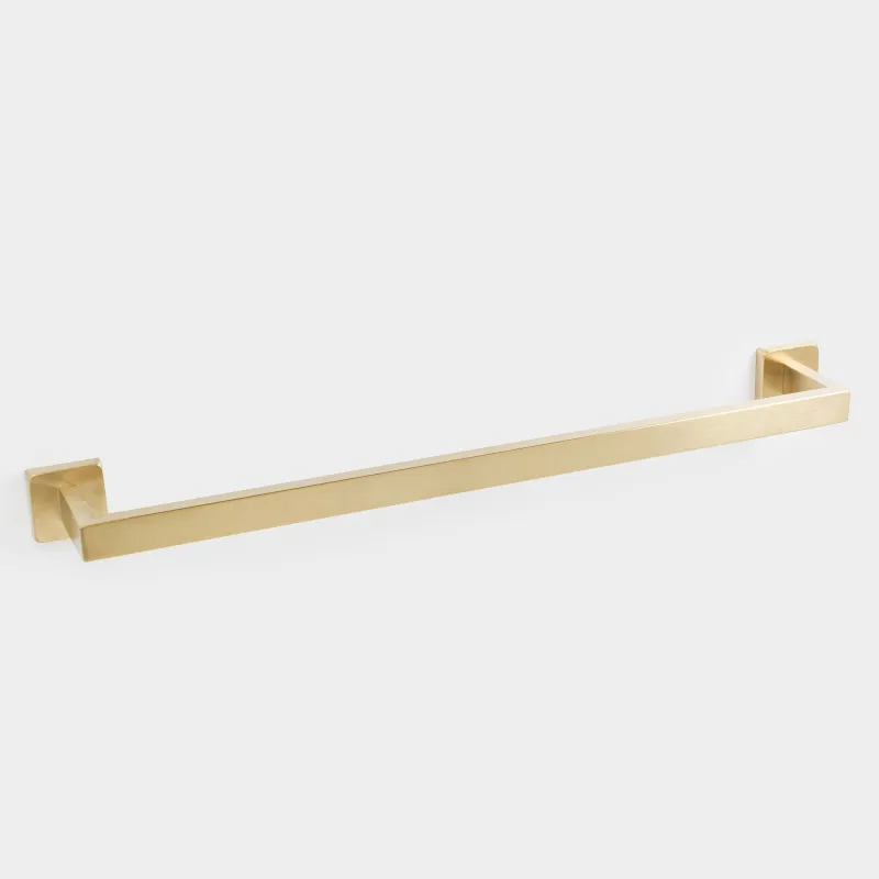 Towel holder, 60 cm, wall-mounted, steel, golden, Trend, image-2