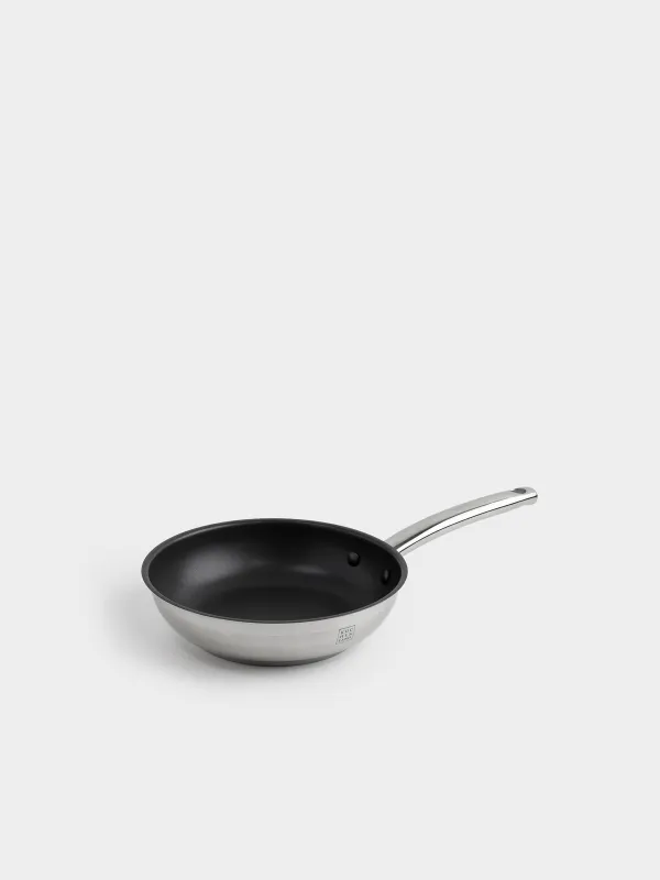 Frying pan, 20 cm, coated, steel, Silver Stone, image-0
