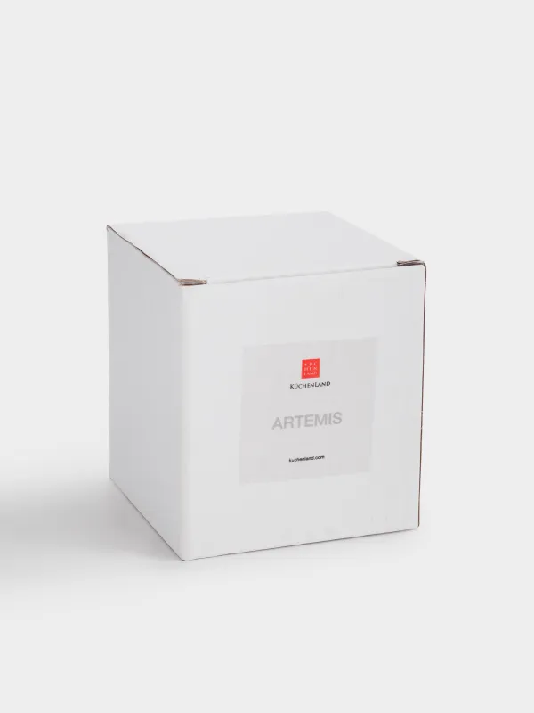 Bathroom tumbler, 9 cm, glass, green, Artemis, image-5