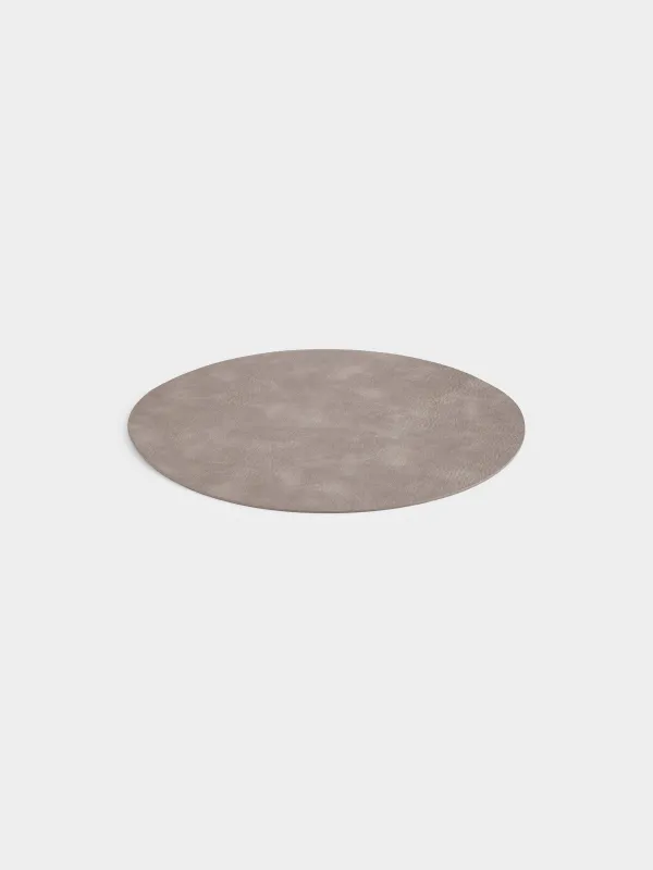 Napkin for appliances, 33 cm, PVC, round, dark brown, Rock, image-2