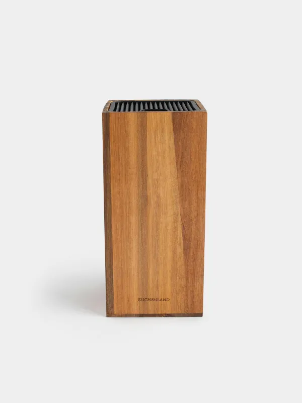 Knife stand, 23 cm, universal, wood / plastic, Noble tree, image-1