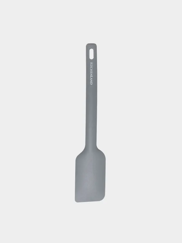 Spatula, 28 cm, silicone, grey, Grey steel, image-0