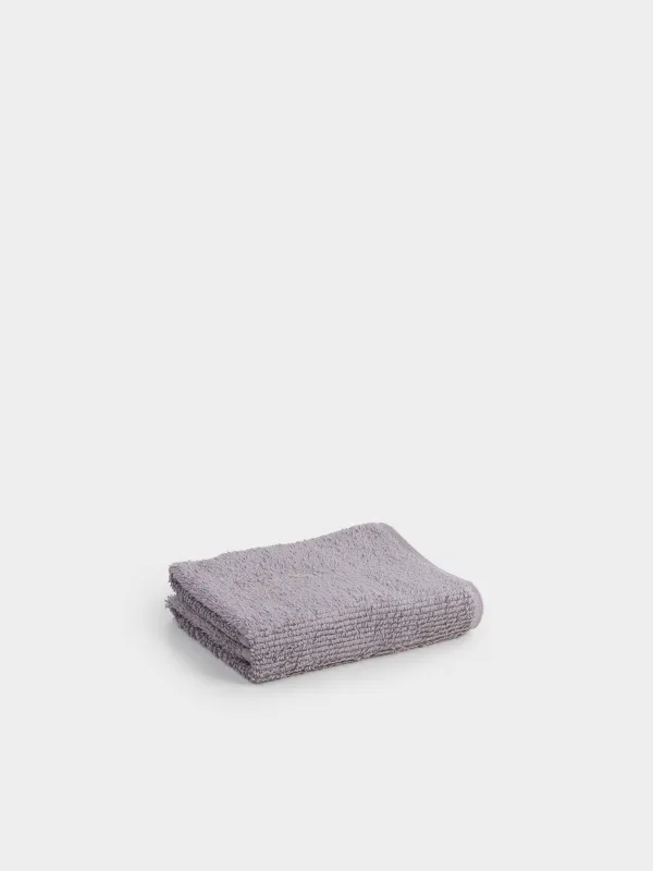 Towel, 40x60 cm, cotton, purple, Terry cotton, image-0