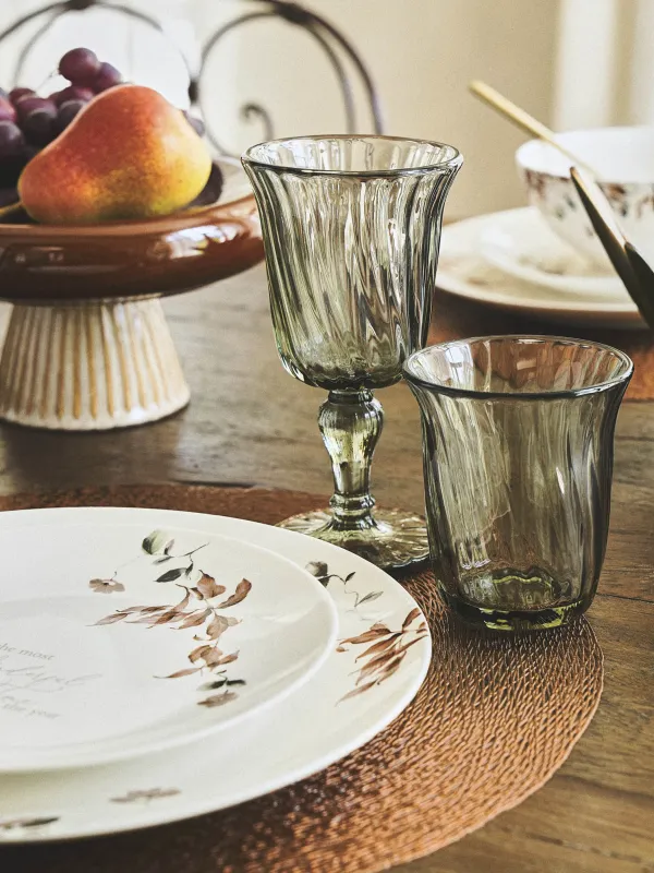 Placemat, 38 cm, PVC, round, copper, Azhur, image-6