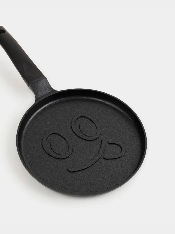 Omelet and pancake pan, 18 cm, coated, aluminum, Smile, Action, image-3