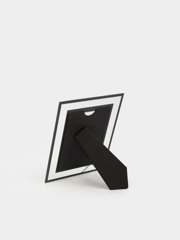 Photo frame, 17x22 cm, glass / metal, silver, Dragonfly, Gallery, image-2