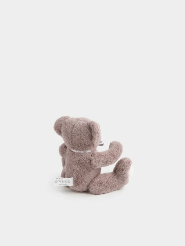 Toy, 25 cm, soft, with movable paws, polyester, brown, Bear, Bear, image-3