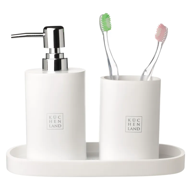 Bath tray, 23x10 cm, polyresin, white, Vesta, image-4