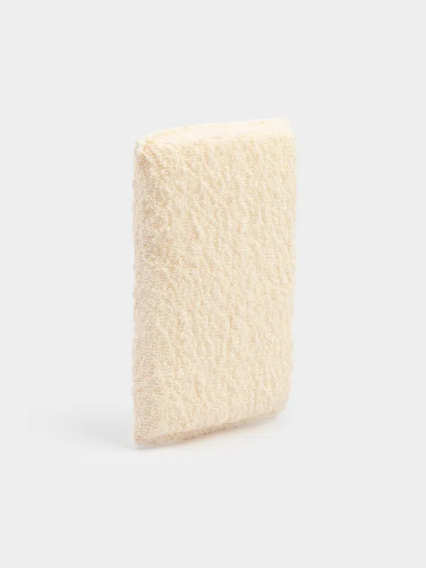 Dish washing sponge, 14x9 cm, 2 pcs, microfiber/foam, beige, Clean, image-4