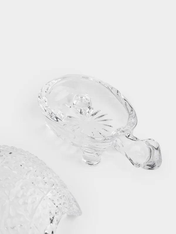 Caviar bowl, 12 cm, with lid, glass R, Turtle, Paradise island, image-5