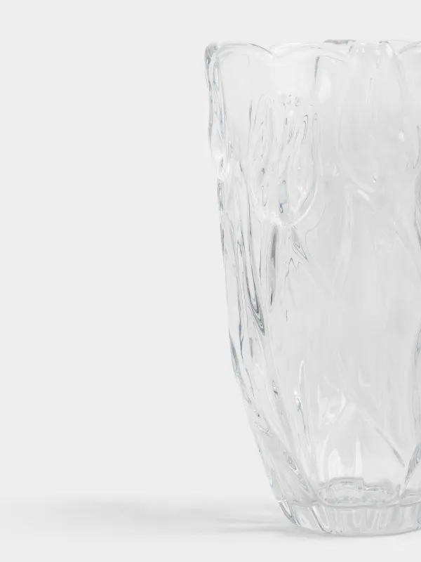 Flower vase, 24 cm, glass, Tulips, Tulip, image-3