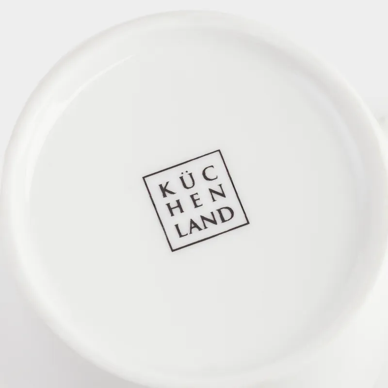 Mug, 350 ml, porcelain P, white, House, Amour, image-4