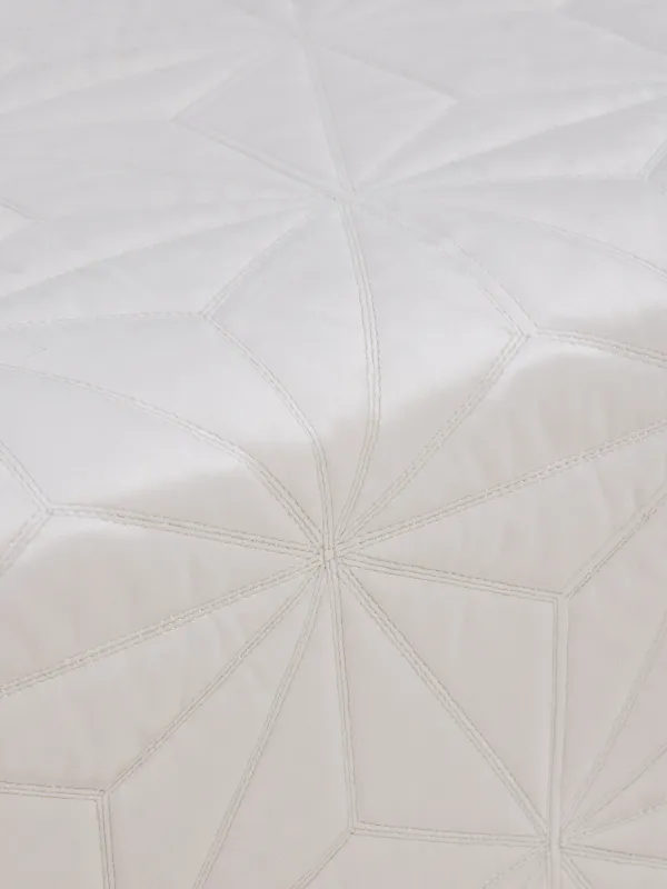 Bedspread, 220x240 cm, quilted, velvet/microfiber, sand, Toulouse, Stitch velvet, image-2