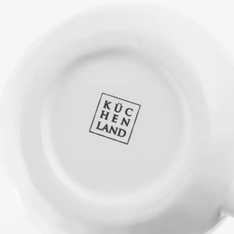 Tea pair, 1 person, 2 items, 450 ml, ceramic, white, Pause, Crumple font                  , image-3