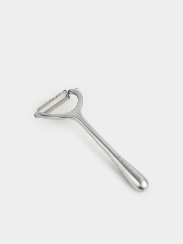 Vegetable peeler, 17 cm, metal / plastic, T-shaped, Start, image-1