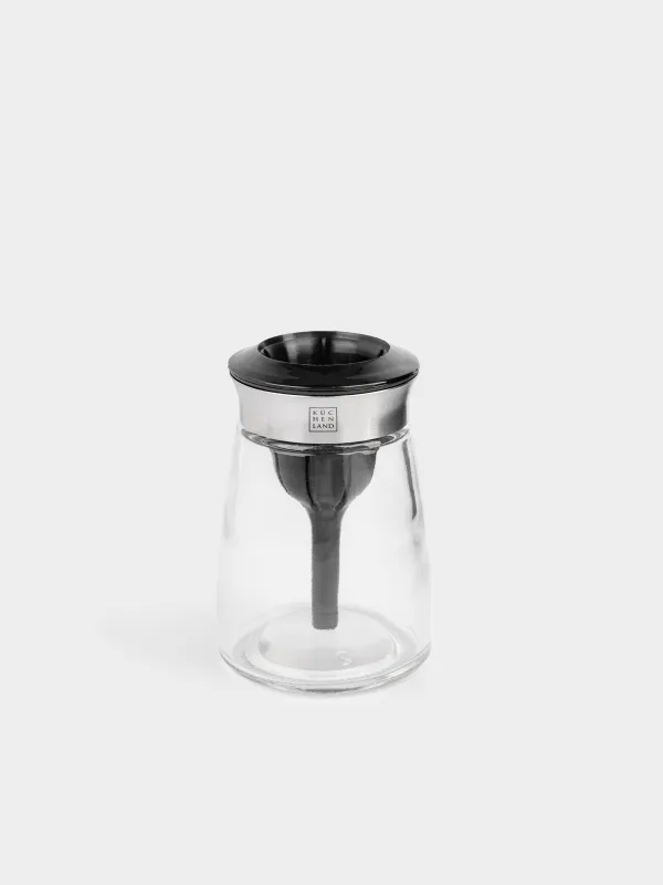Oil container, 120 ml, with Brush, Glass / Silicone, Dipping, image-2