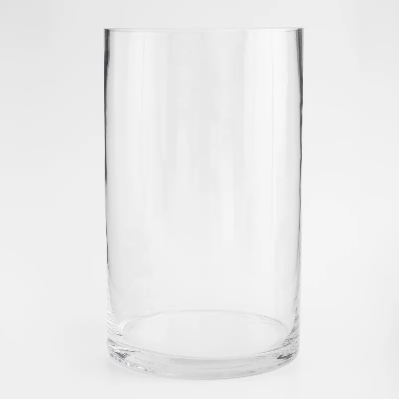 Flower vase, 30 cm, glass, Flask, image-2