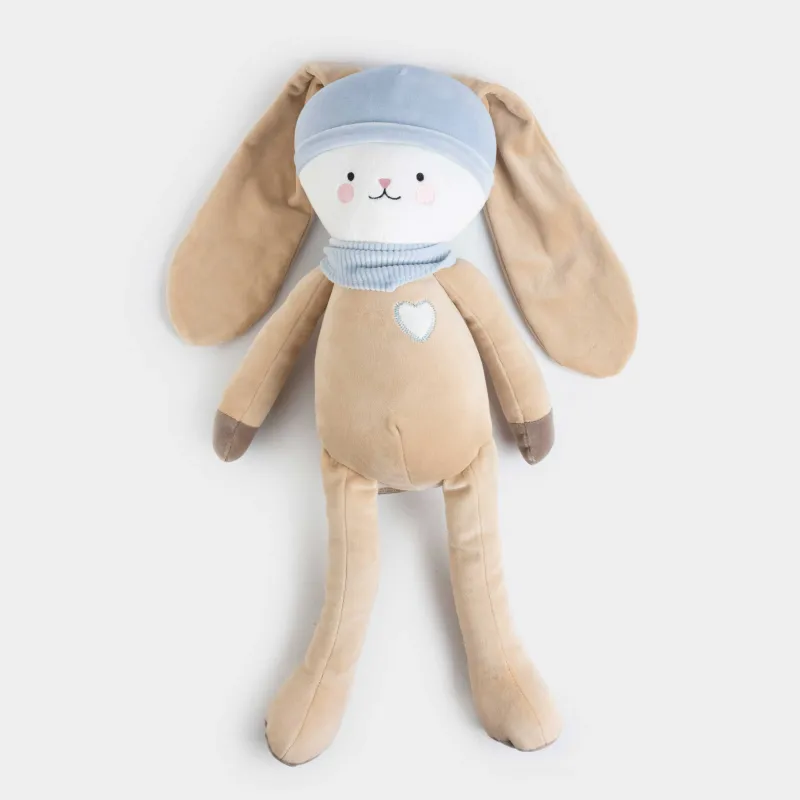 Toy, 30 cm, soft, polyester, Beige, Rabbit, Rabbit