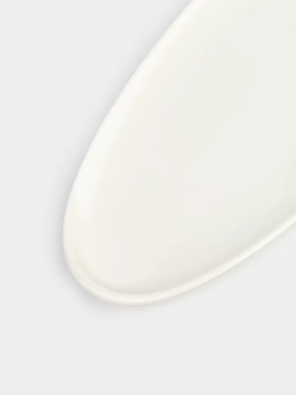 Dish, 26x14 cm, porcelain P, oval, white, Synergy, image-2