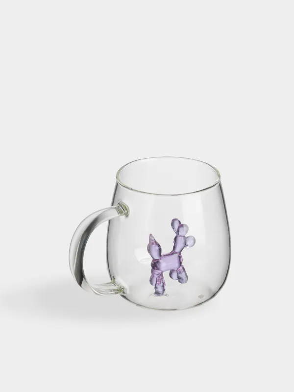 Mug, 400 ml, Glass B, Dog, Shape, image-3