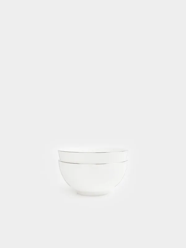 Salad bowl, 16x7 cm, 800 ml, 2 pcs, porcelain F, Antarctica, image-0