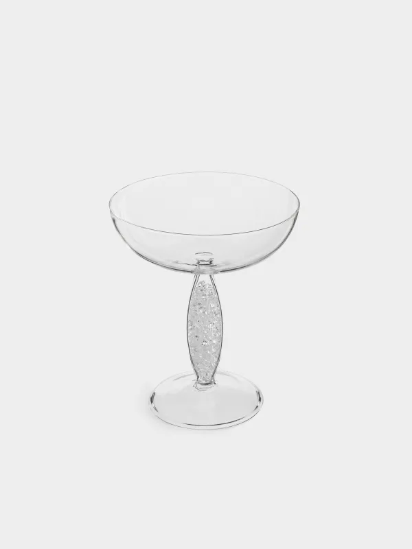 Drinking glass, 220 ml, glass, with crystals inside, Favor crystal, image-1