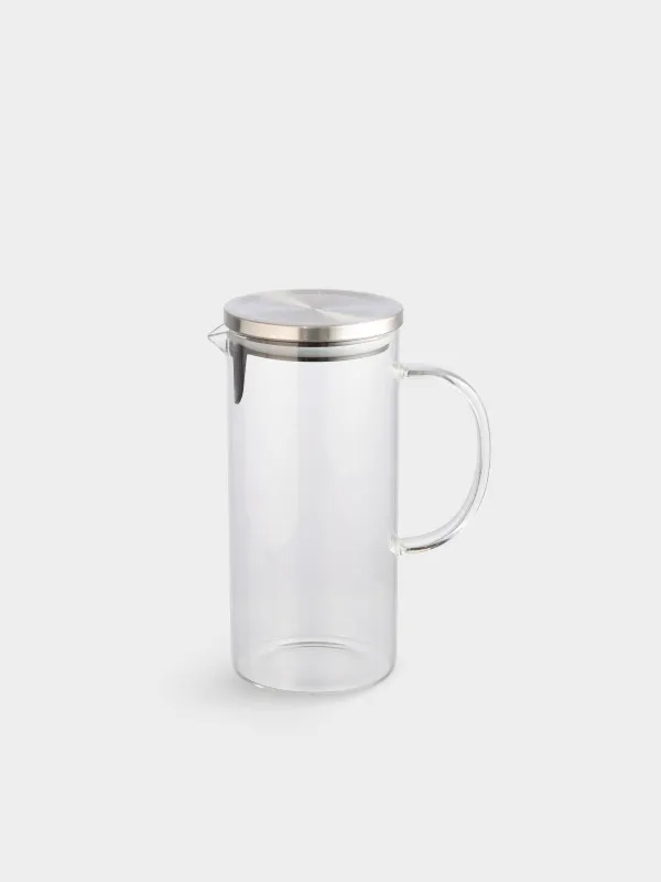 Jug, 1,4 l, with filter lid, glass B, Apple, image-0