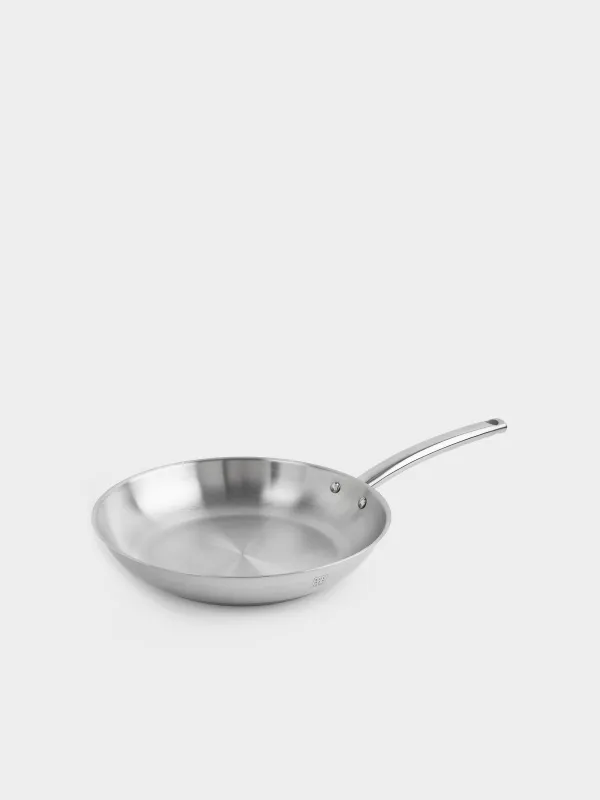 Frying pan, 28 cm, steel, Silver Stone, image-0