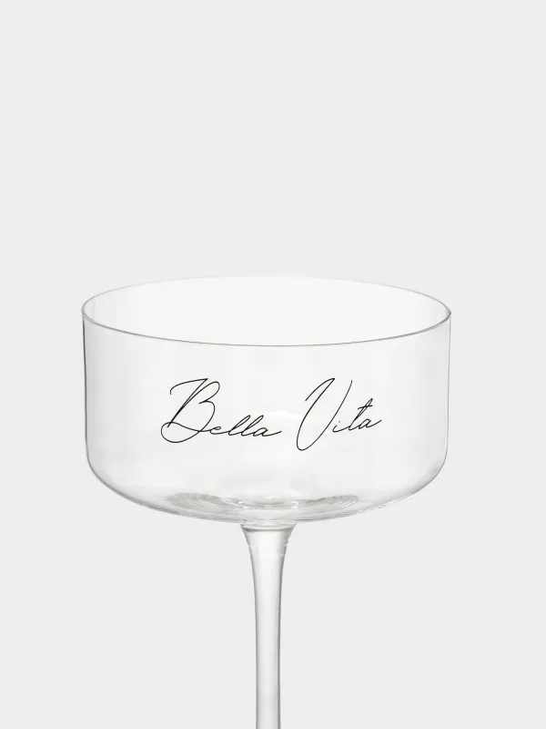 Drinking glass, 330 ml, 2 pcs, crystal glass, Bella Vita, Foligno, image-3