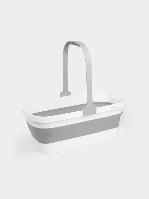 Mop bucket, 46x22 cm, folding, rectangular, grey-white, Foldaway, image-1