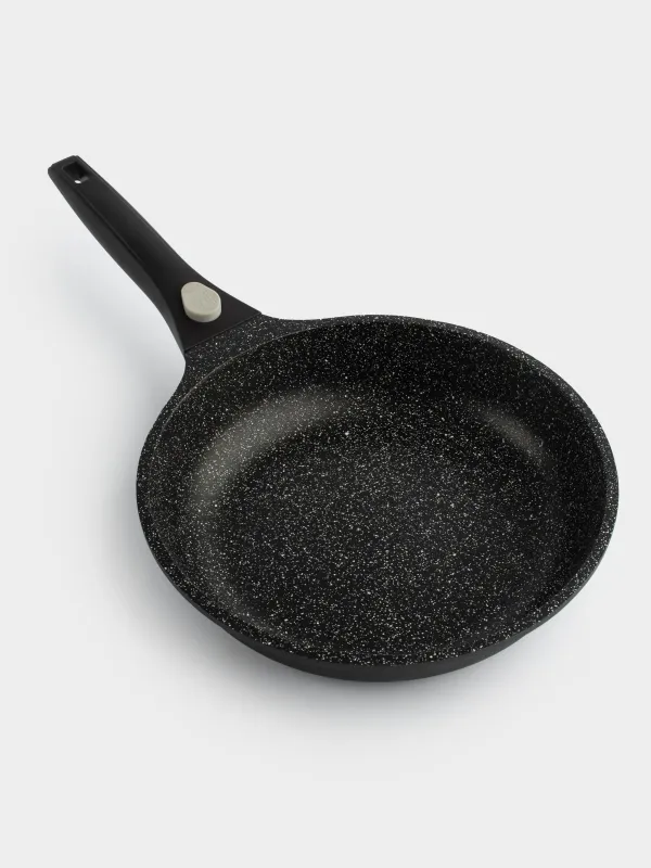 Frying pan, 24 cm, removable handle, coated, aluminum, Solution 2, image-1