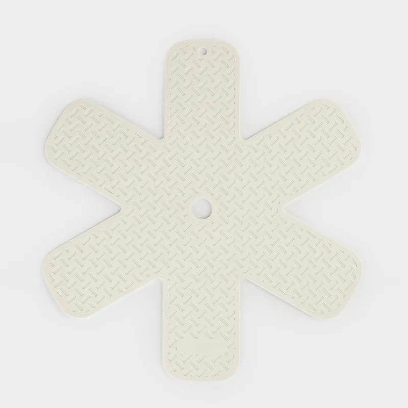 Pan protector, 32 cm, silicone, light brown, Shield