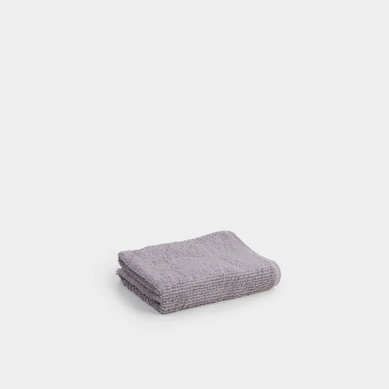 Towel, 40x60 cm, cotton, purple, Terry cotton